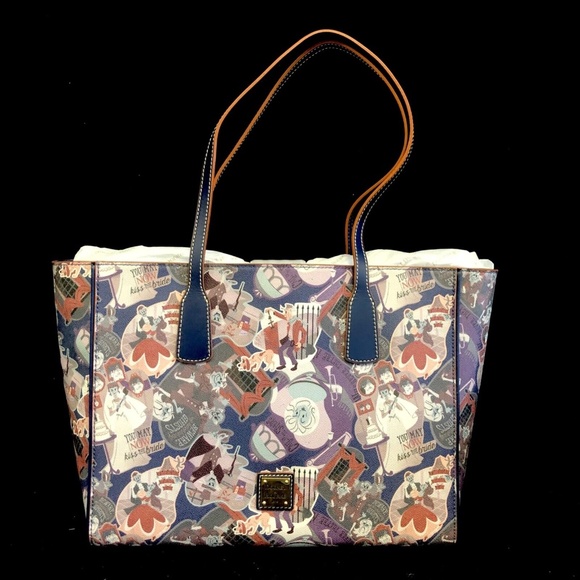 Disney Parks Dooney & Bourke The Haunted Mansion Tote Purse Bag (B) - NEW - Picture 1 of 5